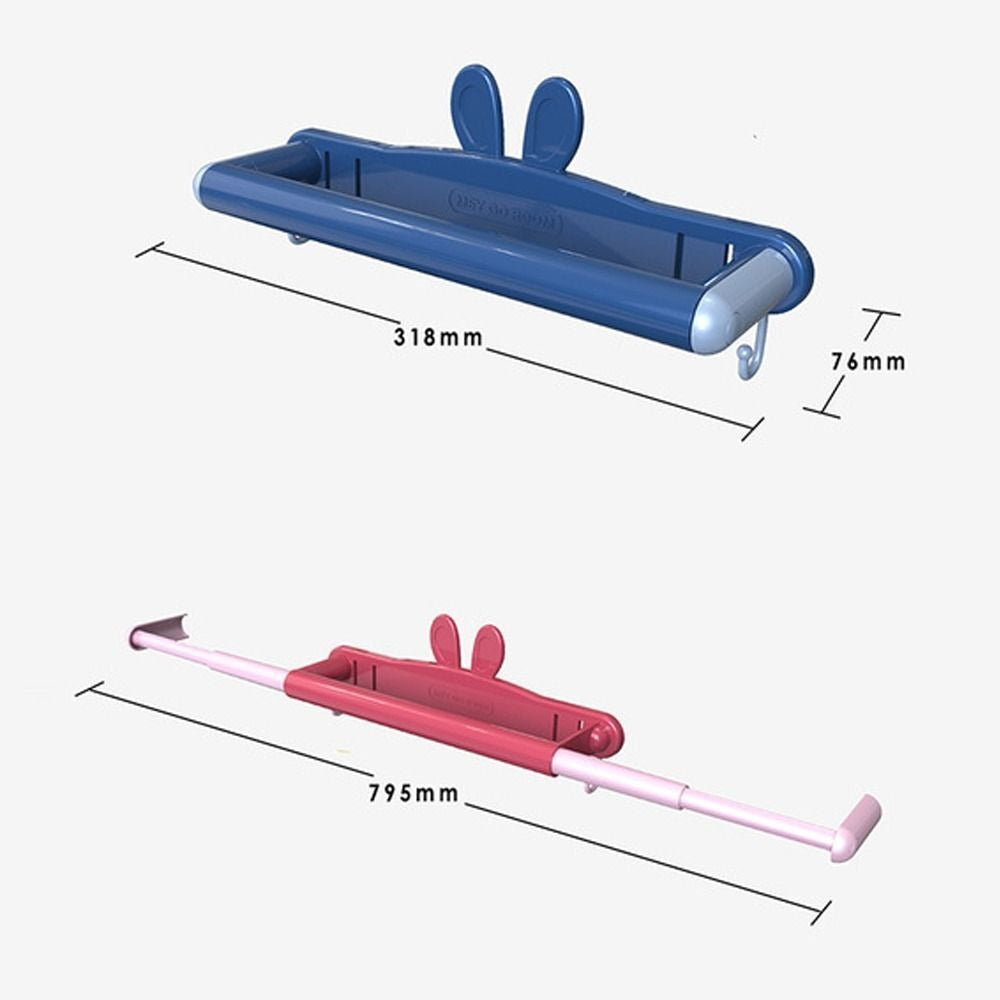 Rabbit Ear Shoes Shelf Wall Mount Towel Storage Shelf Slippers Storage Rack