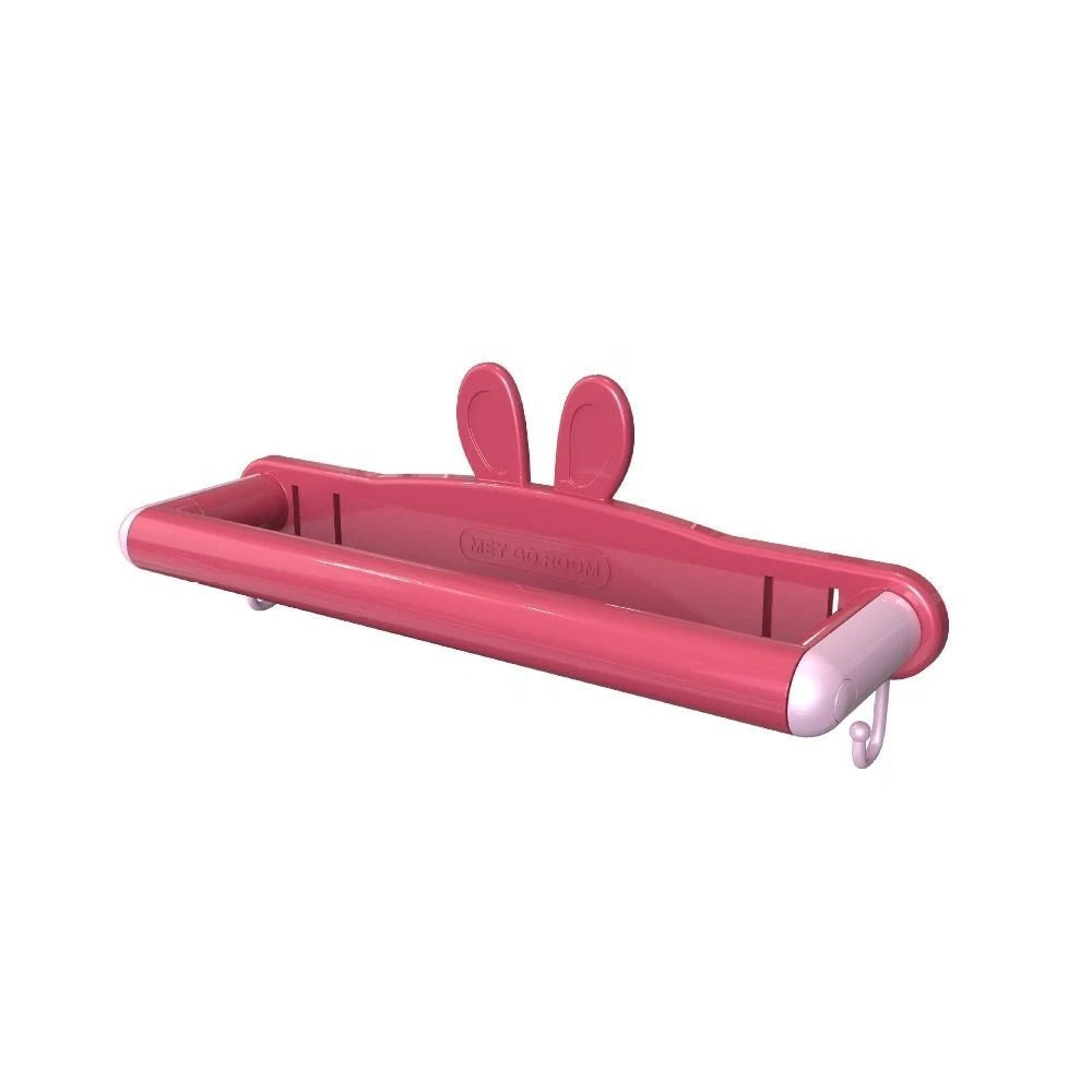 Rabbit Ear Shoes Shelf Wall Mount Towel Storage Shelf Slippers Storage Rack