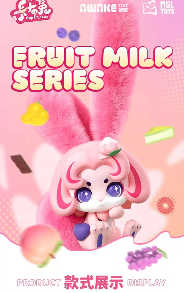 CUP RABBITS Fruit Milk Series Blind Box