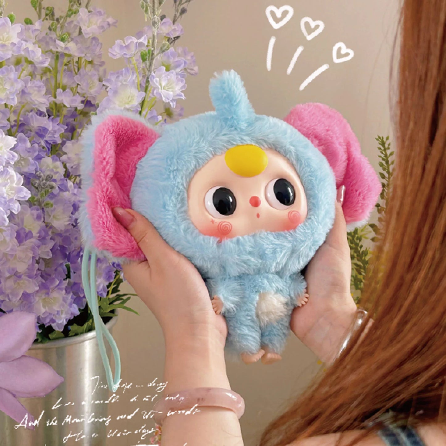 Baby Three Big Head Baby Zipper Bag Plush Series Blind Box