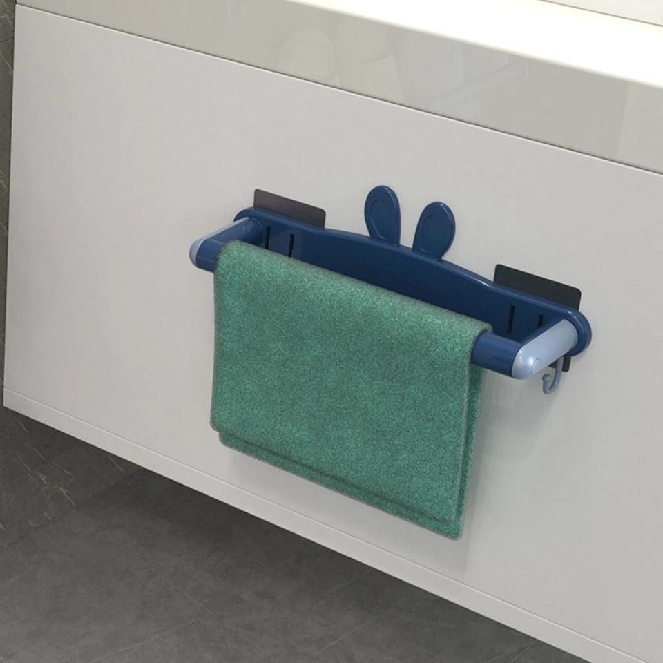 Rabbit Ear Shoes Shelf Wall Mount Towel Storage Shelf Slippers Storage Rack